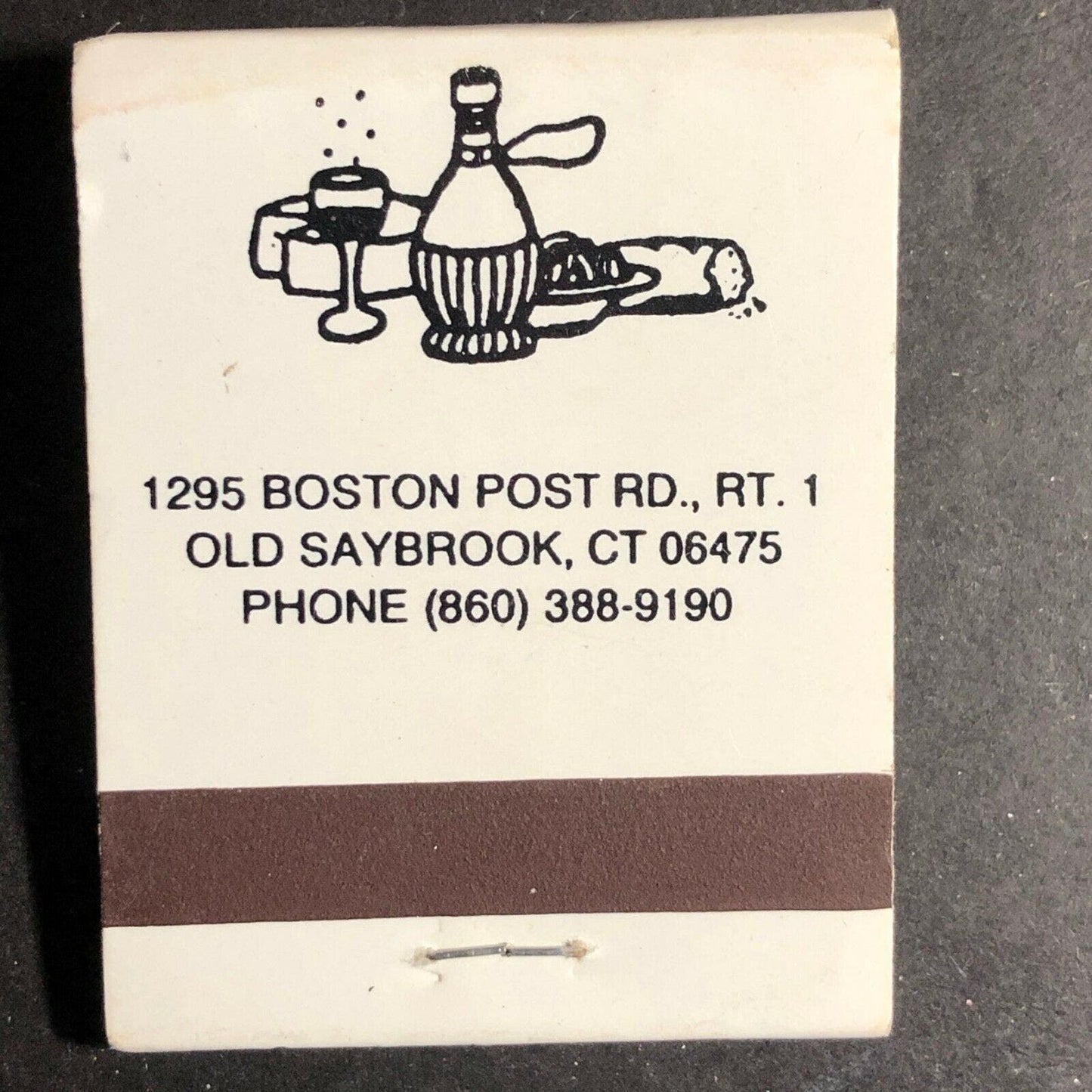 Vintage 1980's-90's Full Matchbook - "Luigi's Restaurant" Old Saybrook, CT