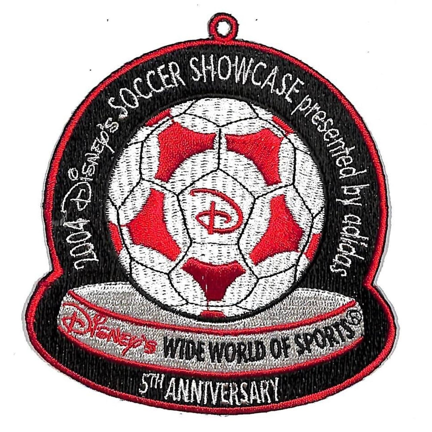 Disney 2004 Soccer Showcase Adidas Embroidered Patch 4" - NOS Scarce