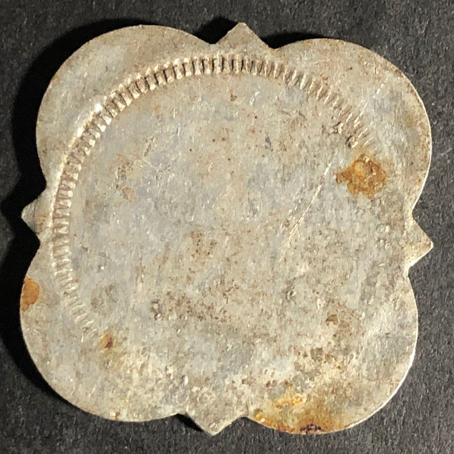 Pullman & Rugg (Buffalo, NY Garage?) 1/2 Scalloped Alum Token 27.6mm