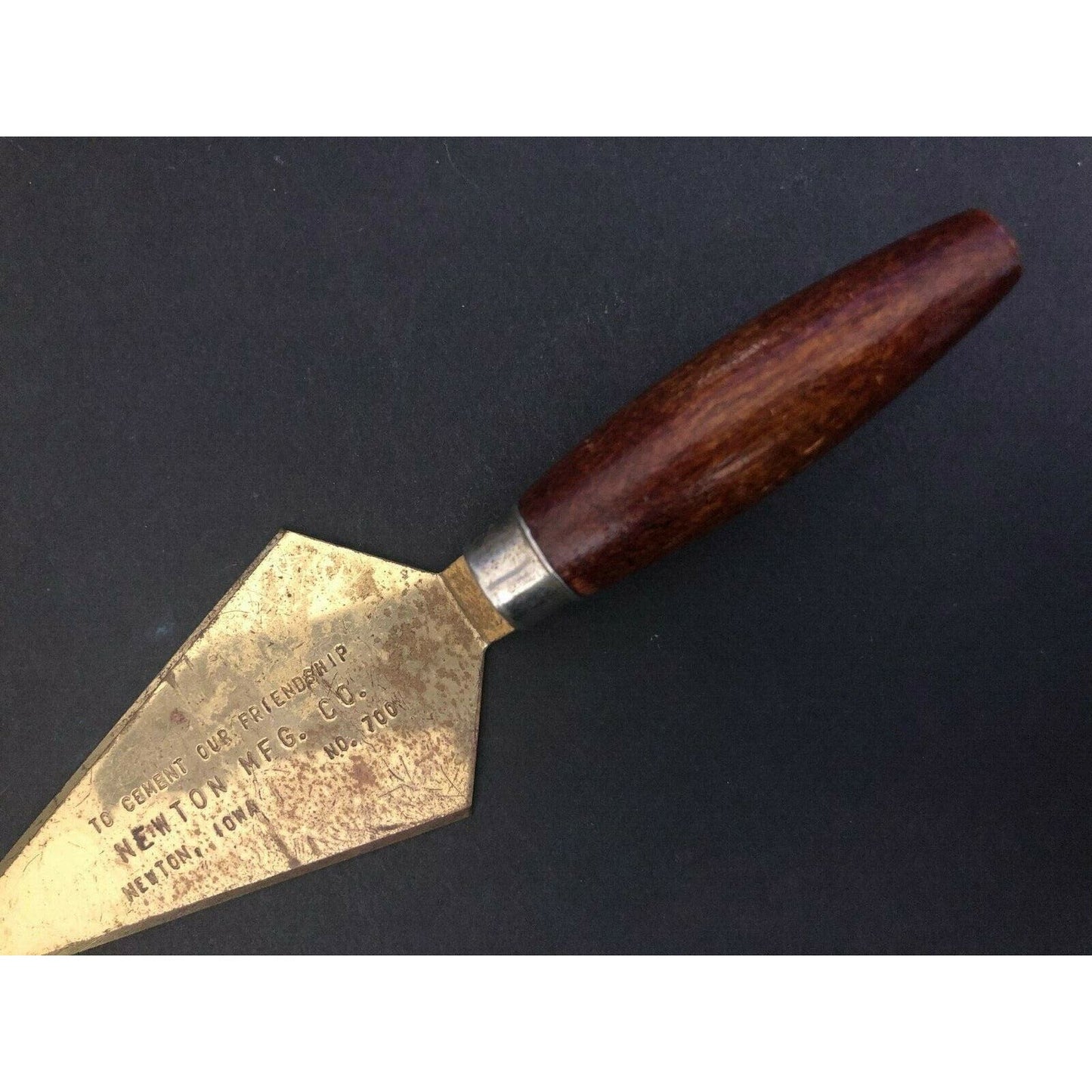 c1940's-50's "Newton Mfg. Co." Iowa Advertising Trowel Letter Opener