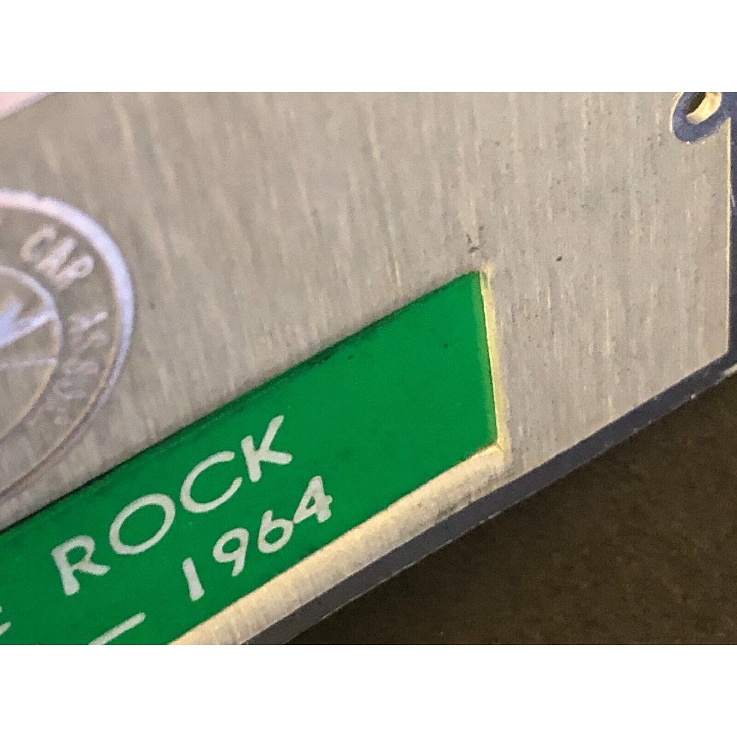 LISCA Long Island Sports Car 1964 Lime Rock Race Alum Dash Wall Plaque