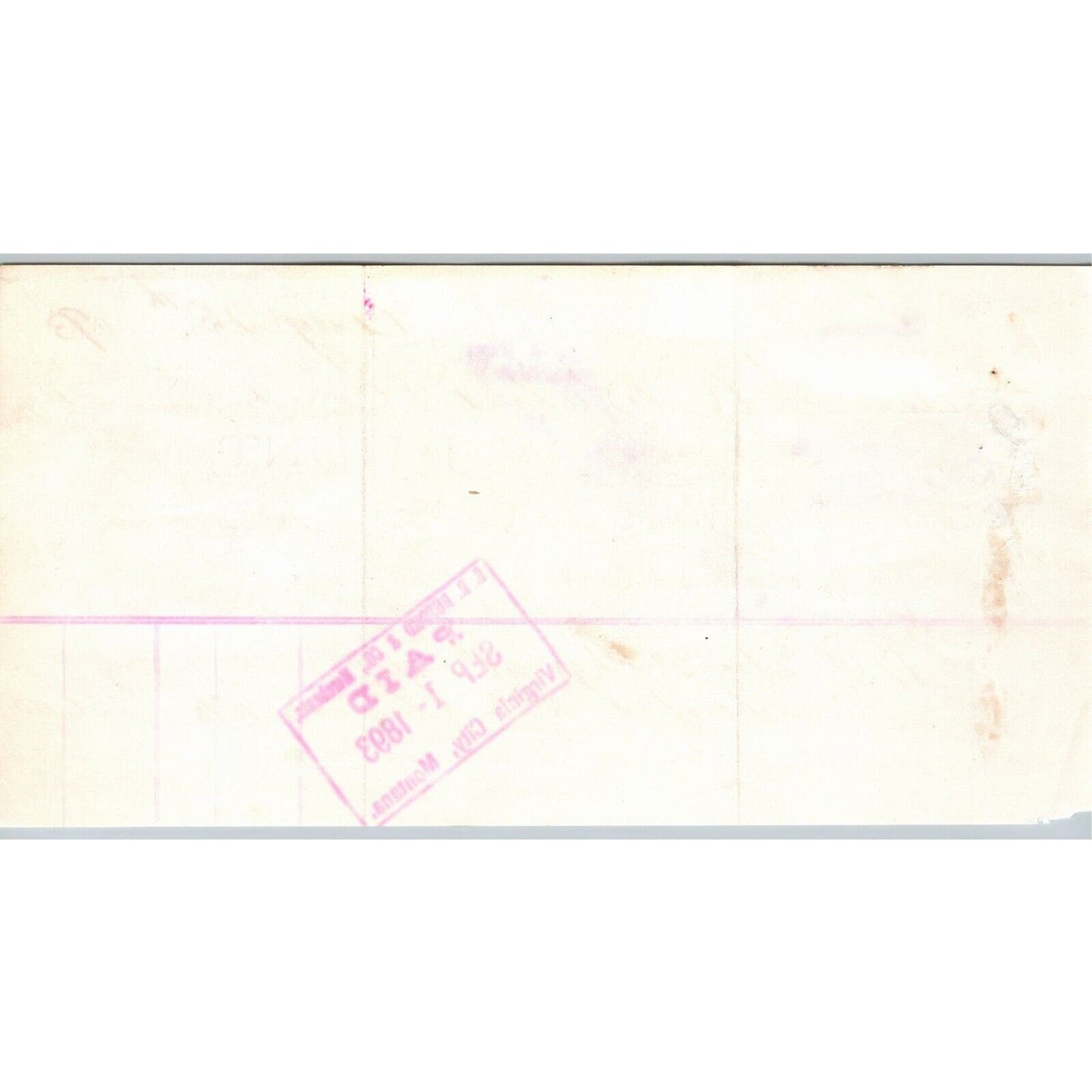 1890 W.J. Hunt Fruit Grower Sebastopol, CA Letterhead S.R. Buford Montana