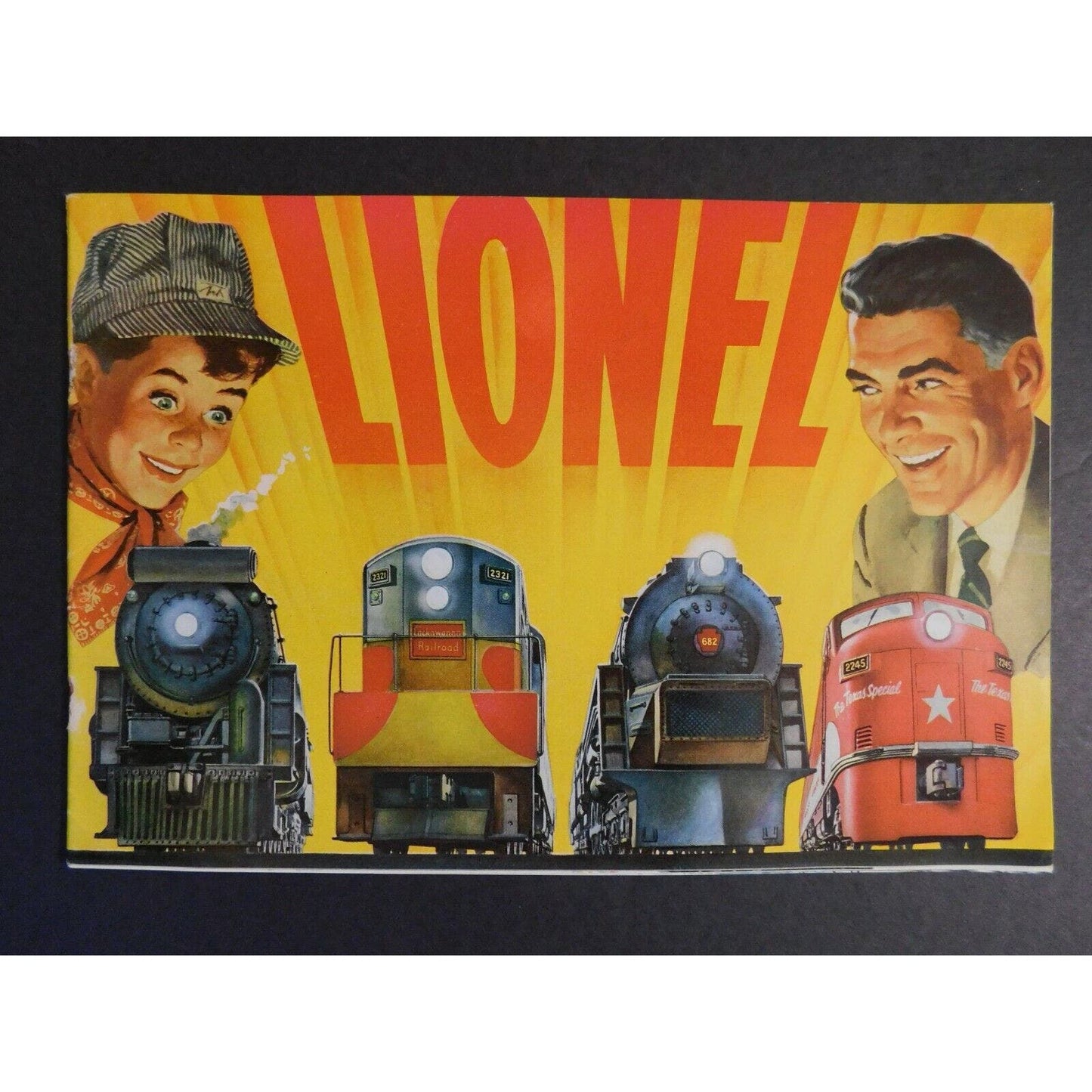 Original 1954 Lionel Electric Trains Catalog 43pgs.VG / EXC - Gary Nelson Coll.