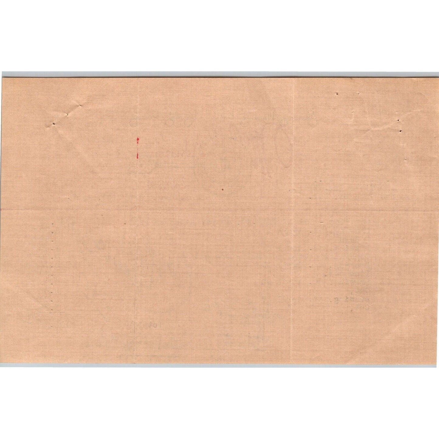 1917 Los Angeles McCall Advertising Letterhead w/ Arrow Bull's-eye Silver Ink