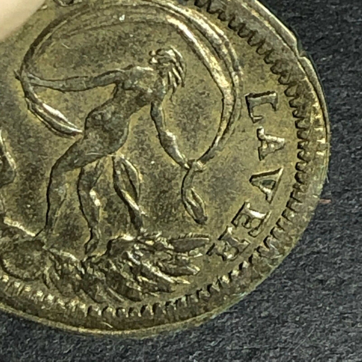19.5mm Joseph II Counter / Token / Jeton - Attrib. Elsig Lauer