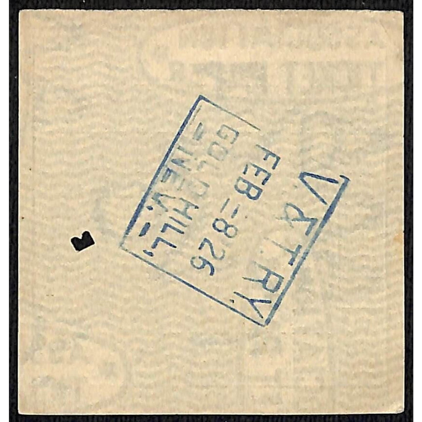 Virginia & Truckee Railroad V&T R.Y. 1926 Ticket #2167