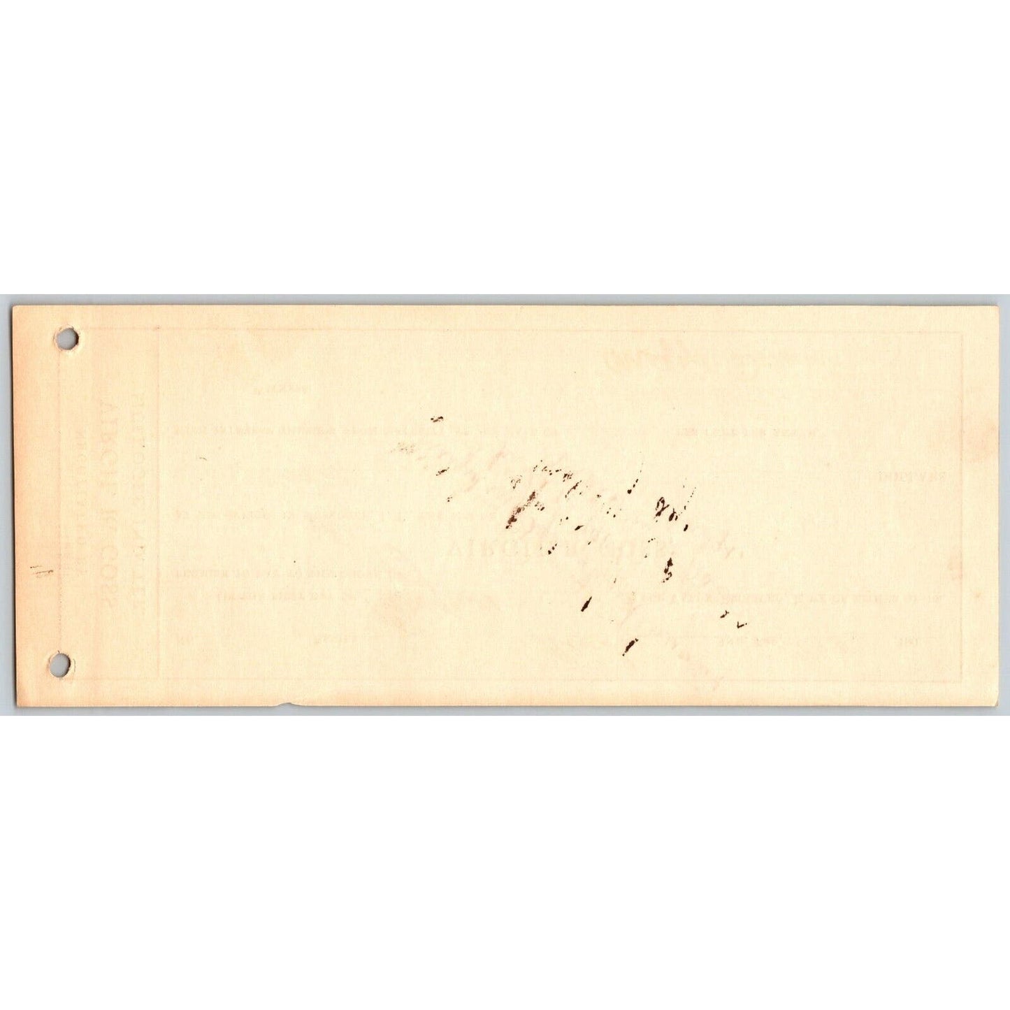 Kinta - Muskogee Oklahoma 1908 Virgil R Cross Indian Territory Promissory Note