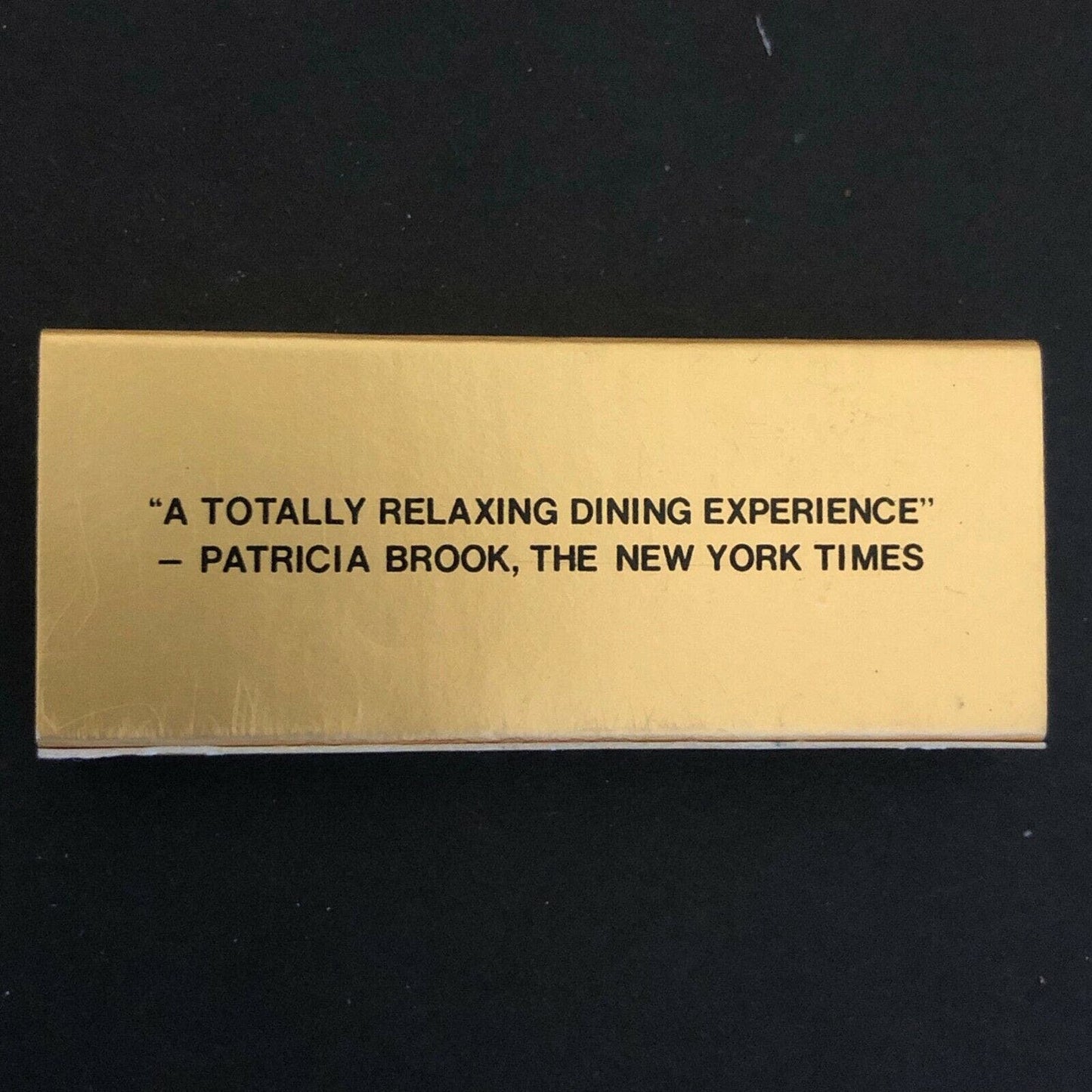 c1970's-80's Wooden Matchbox Matchbook "Bali of Greenwich" Restaurant CT
