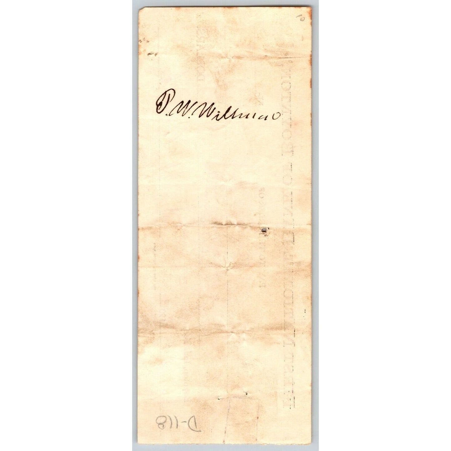 Boynton, OK 1903 Indian Territory FNB Bank Check - Scarce