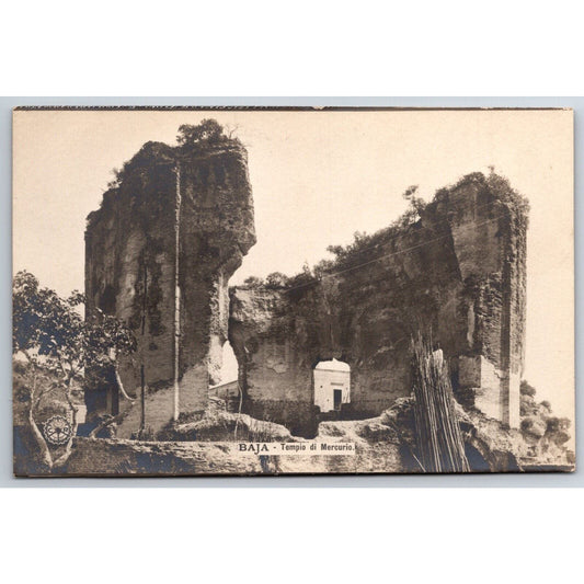 Italian Postcard Temple of Mercury c1901-1907 NP VGC