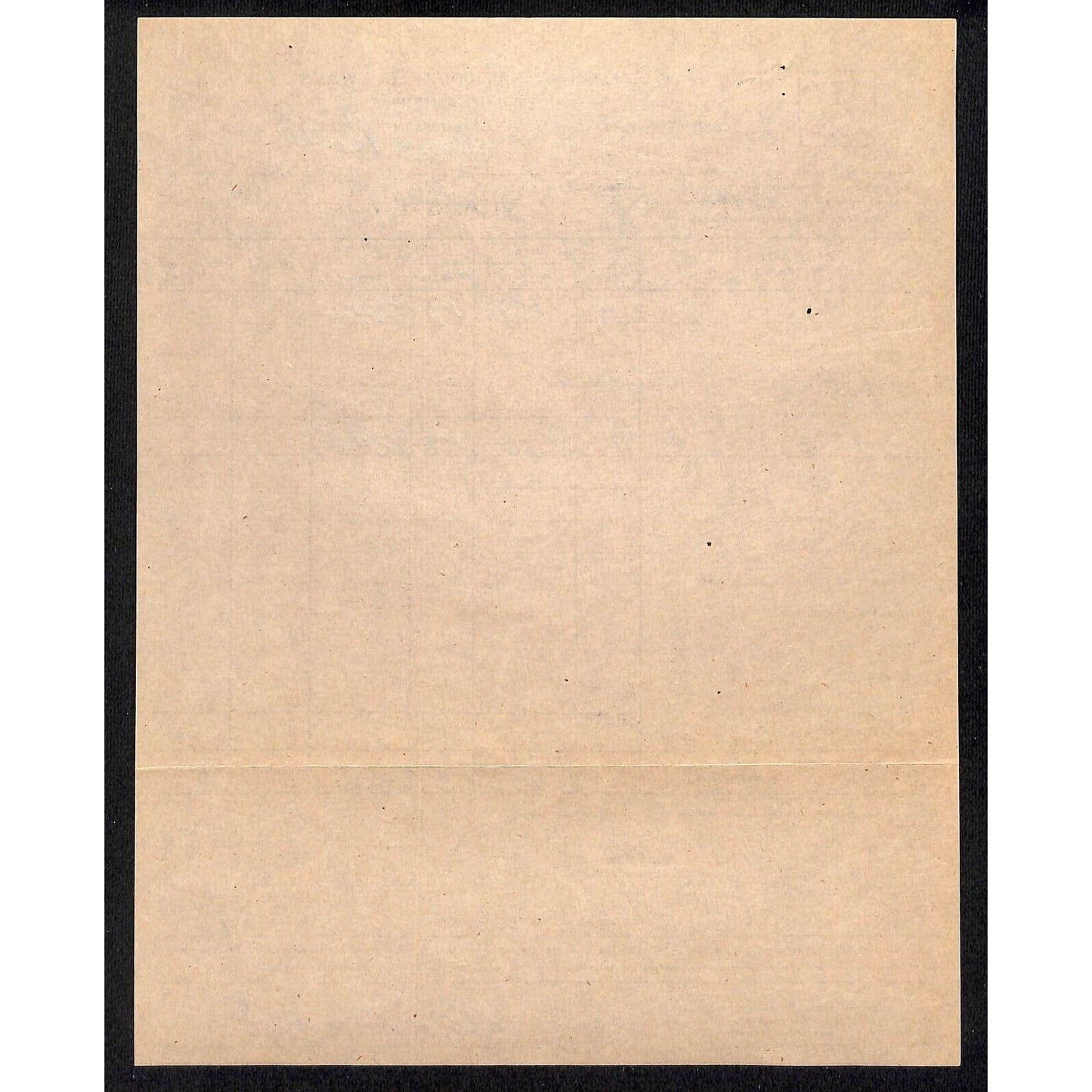 Canadian National Railways Ticket Sales Form c1925