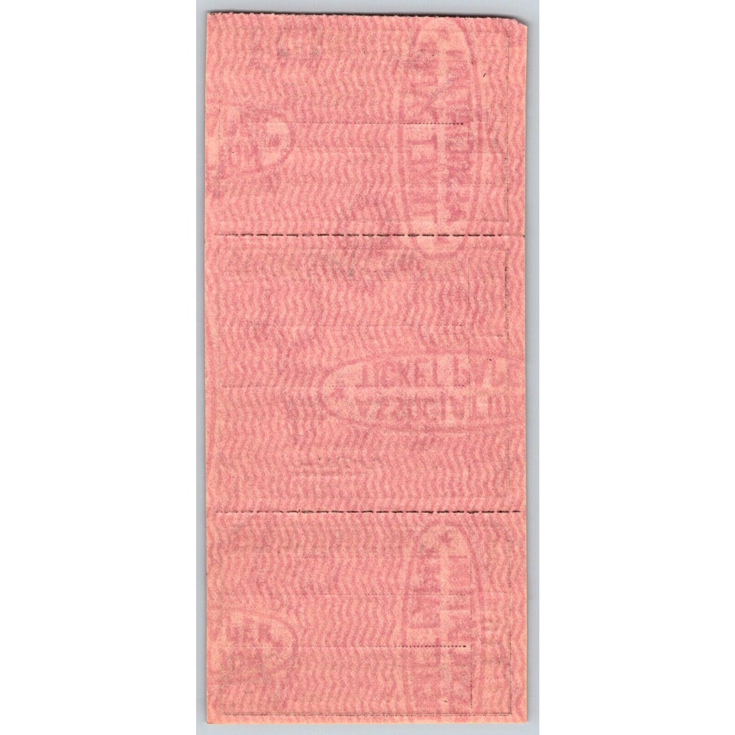 Sandy River & Rangeley Lakes Railroad Unused Write-in Ticket #4911 VGC Scarce