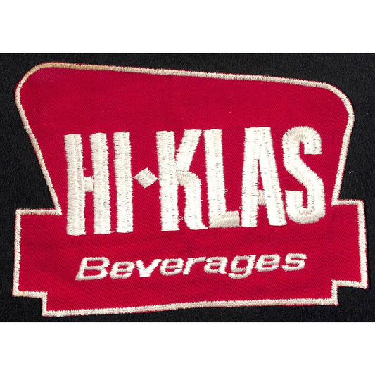 Hi-Klass Beverages Large Embroidered Soda Patch c1950's-60's VGC - Scarce