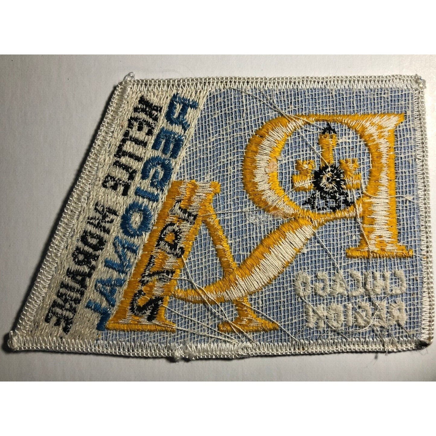 1972 Road America Chicago Region SCCA Kettle Moraine Vintage Patch - Scarce