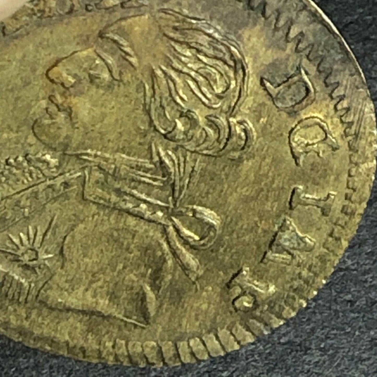 19.1mm Joseph II Counter / Token / Jeton - Attrib. Elsig Lauer
