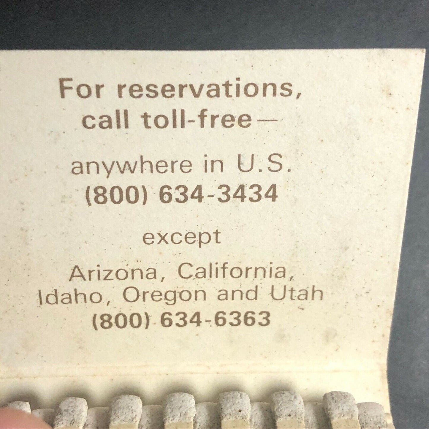80's Full Matchbook "MGM Grand GiGi" Las Vegas, NV