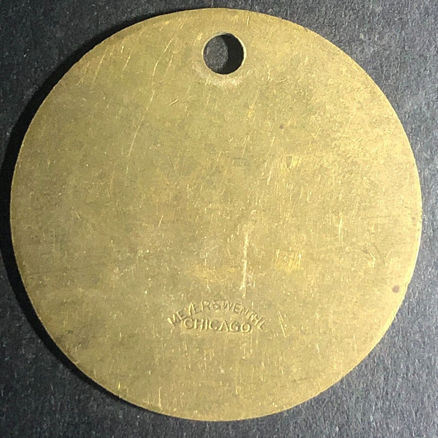 Anaconda Copper Mining Co. Bonner, MONT MT Brass Tool Check Tag #291 Scarce