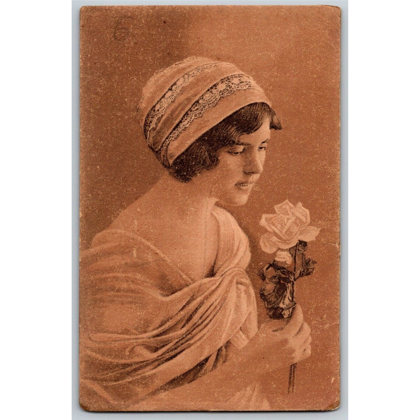 c1911 Vintage Russian Theatre / Stage / Film Actress Art Postcard (4249)