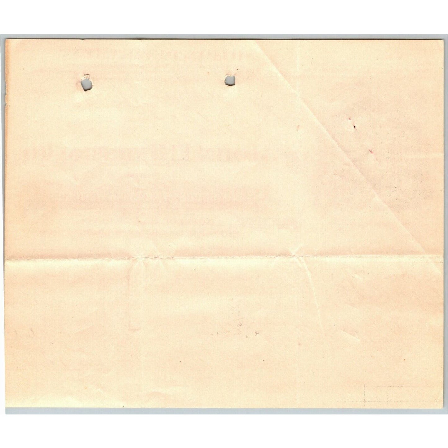 1900 $14.81 Letterhead Billhead John E. Hurst Notions Baltimore Ephraim Baker*