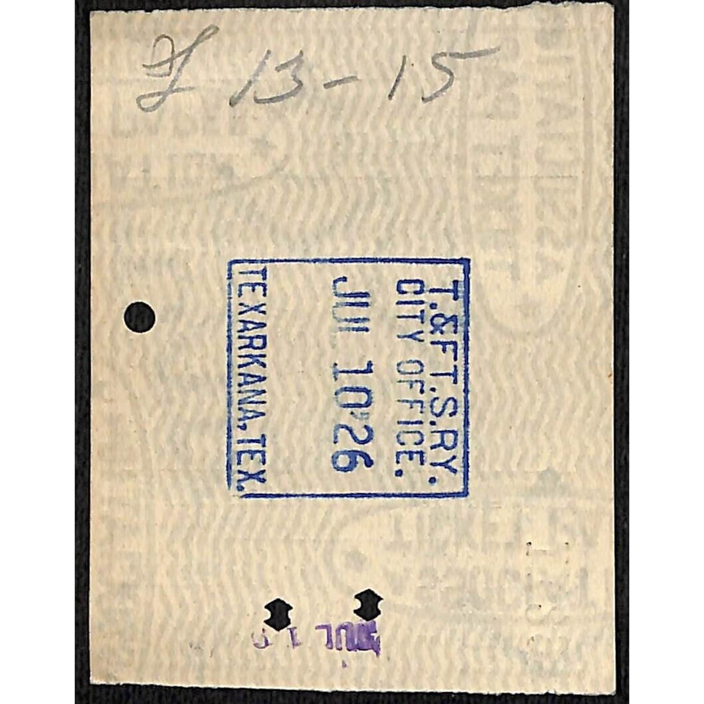 Long Island Railroad Ticket Chicago 1923/9? #78406