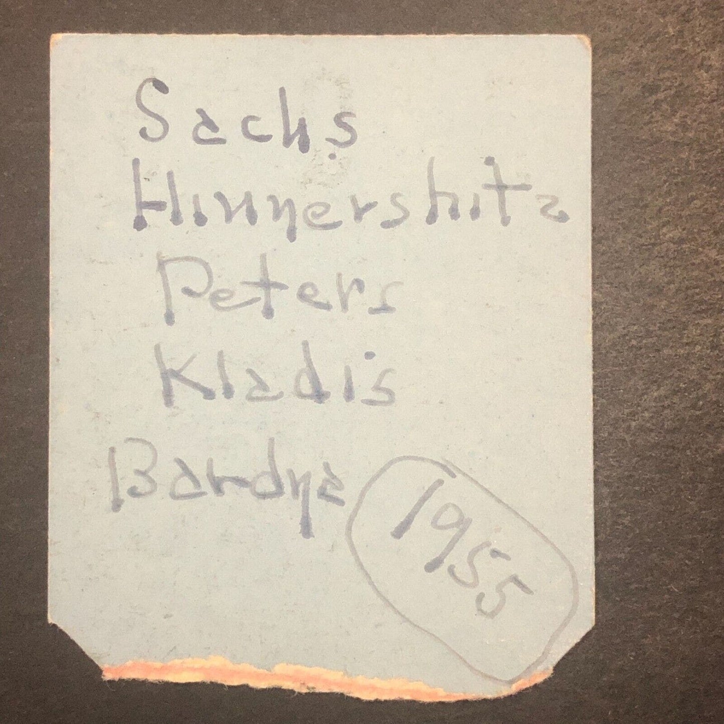 Reading Fair Speedway 10/9 1955 Auto Racing Rain Check Ticket Stub Sachs