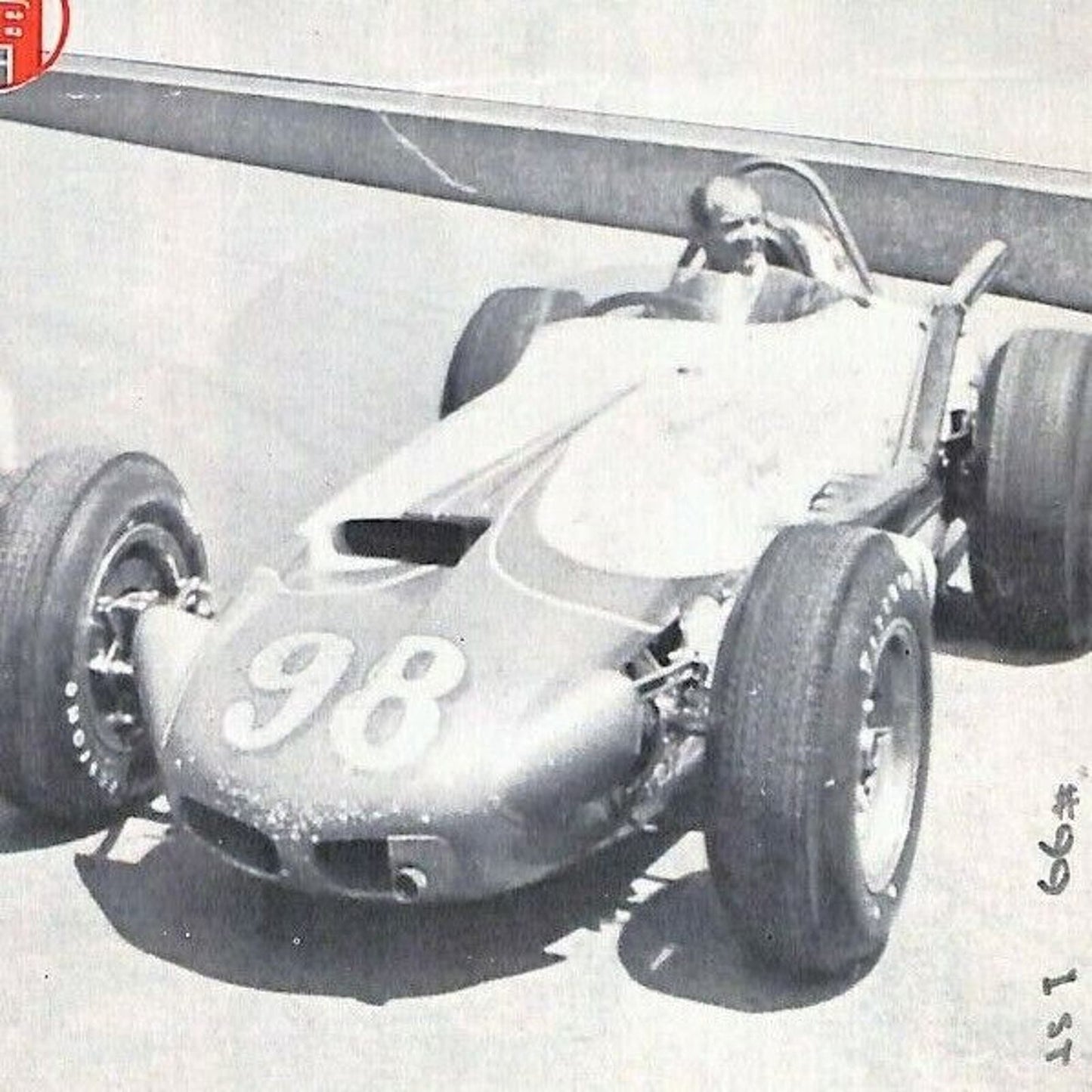 Scarce 6/22 1963 Auto Racing USAC Midget Program Ascot Park Nat. Champ. 24pp