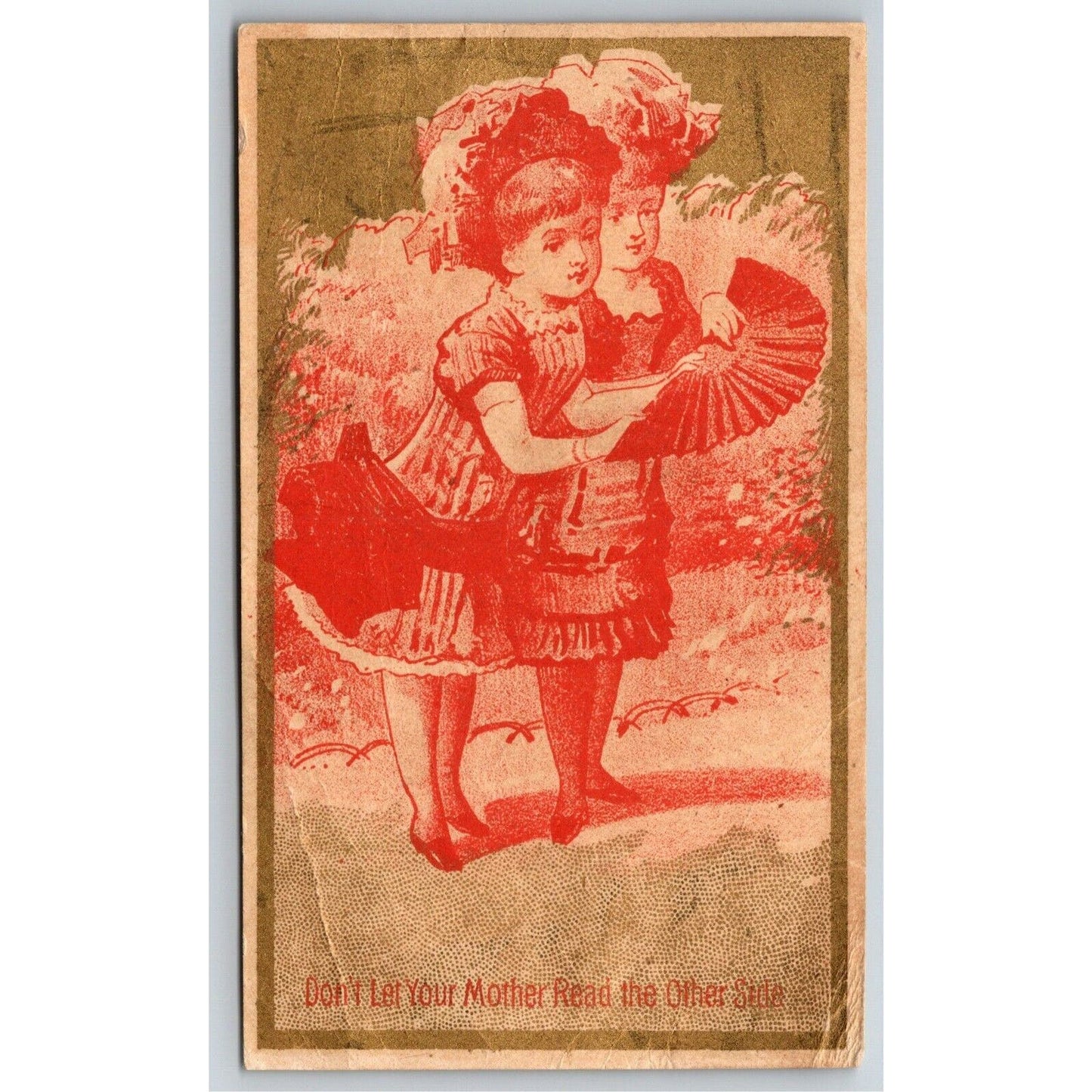 Miles Baking Powder Philadelphia "Don't Let Your Mother.." Victorian Trade Card