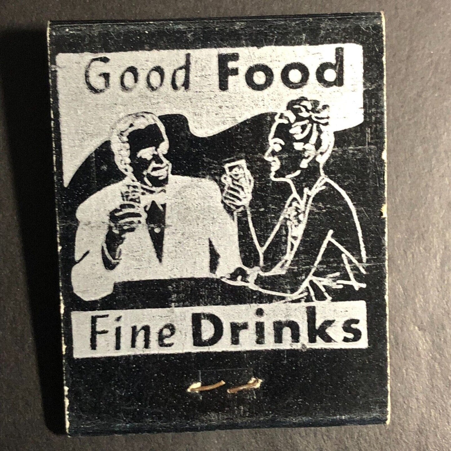 Moravia Restaurant Cicero, IL Full Matchbook c1960's Scarce
