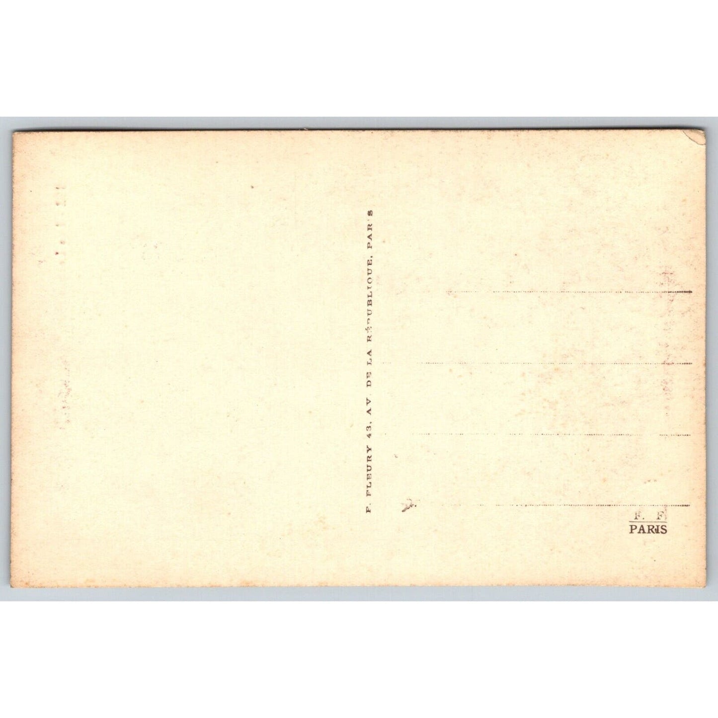 French Railroad RPPC* Postcard Machine 140-1250" Series #192 c1910 F. Fleury