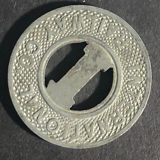 International Railway Co. Kenmore / Buffalo, NY "10c Token" Steel 22.5mm Scarce