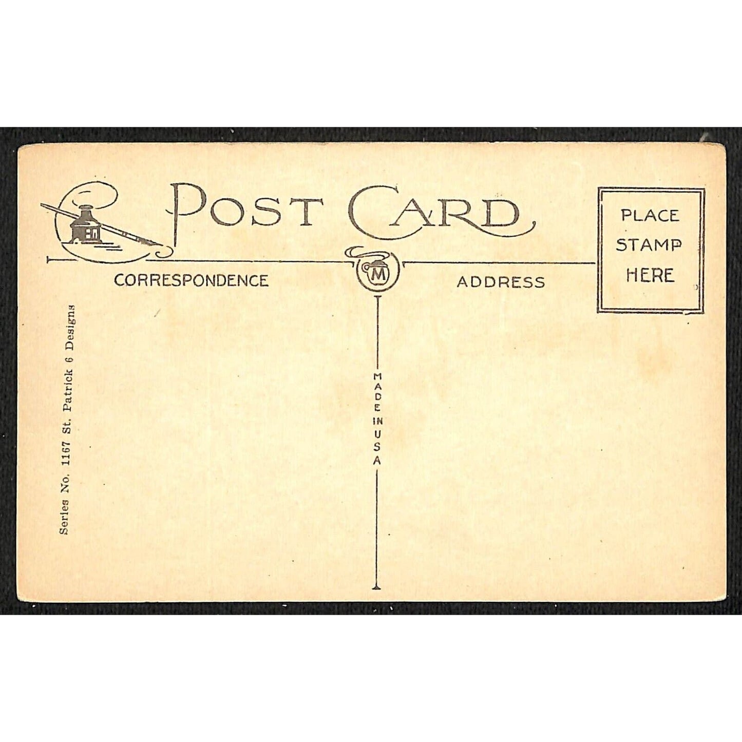 St. Patrick's Day Lower Lake Killarney "..Good Wishes" Postcard NP c1910-15
