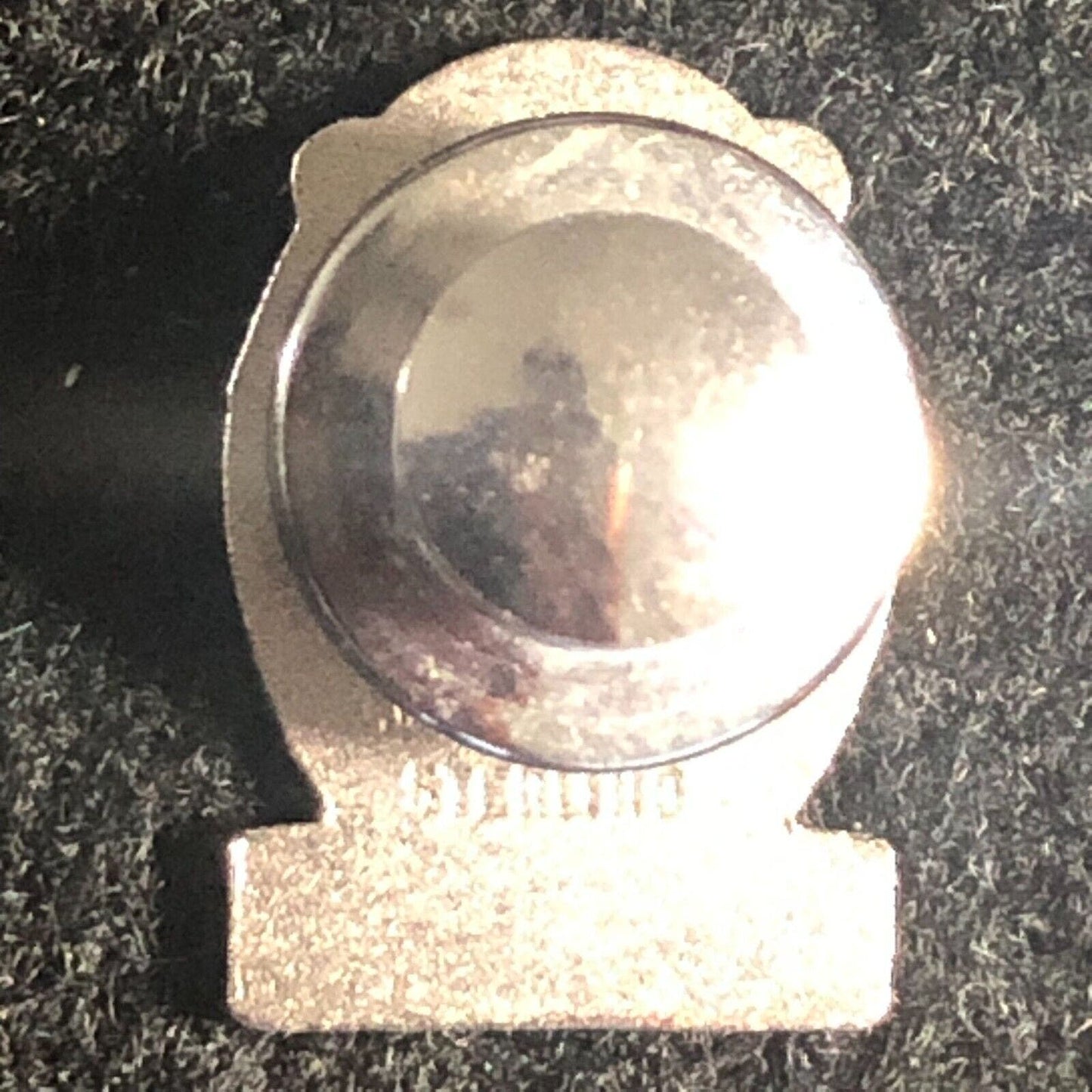 Vintage Boxer Boxing Winner Award ? Lapel Pinback - Sterling