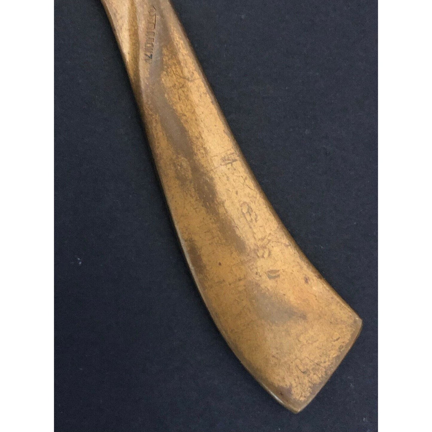 c1926 8 1/4" Central Trust Co. Cambridge Mass. Brass Advertising Letter Opener