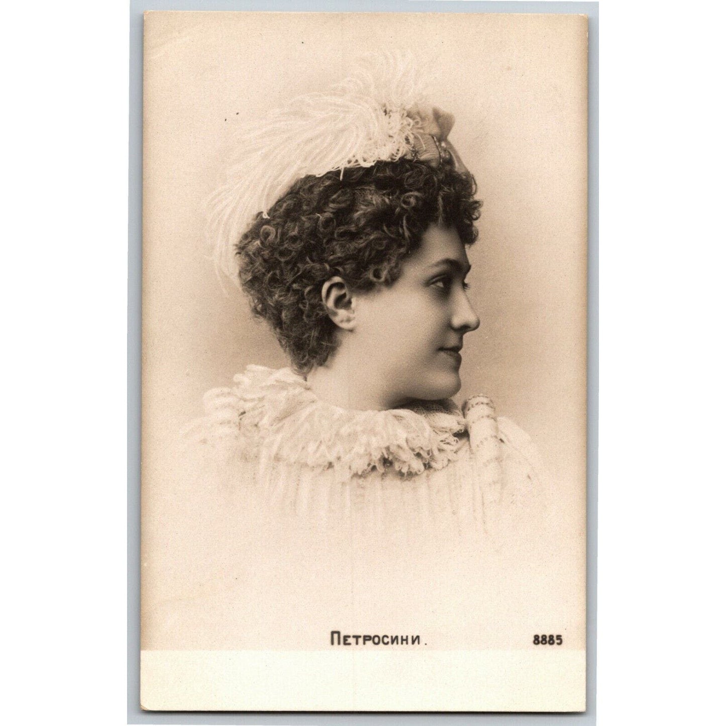 c1905 Vintage Russian RPPC* Theatre / Stage / Screen Actress Postcard (4407)