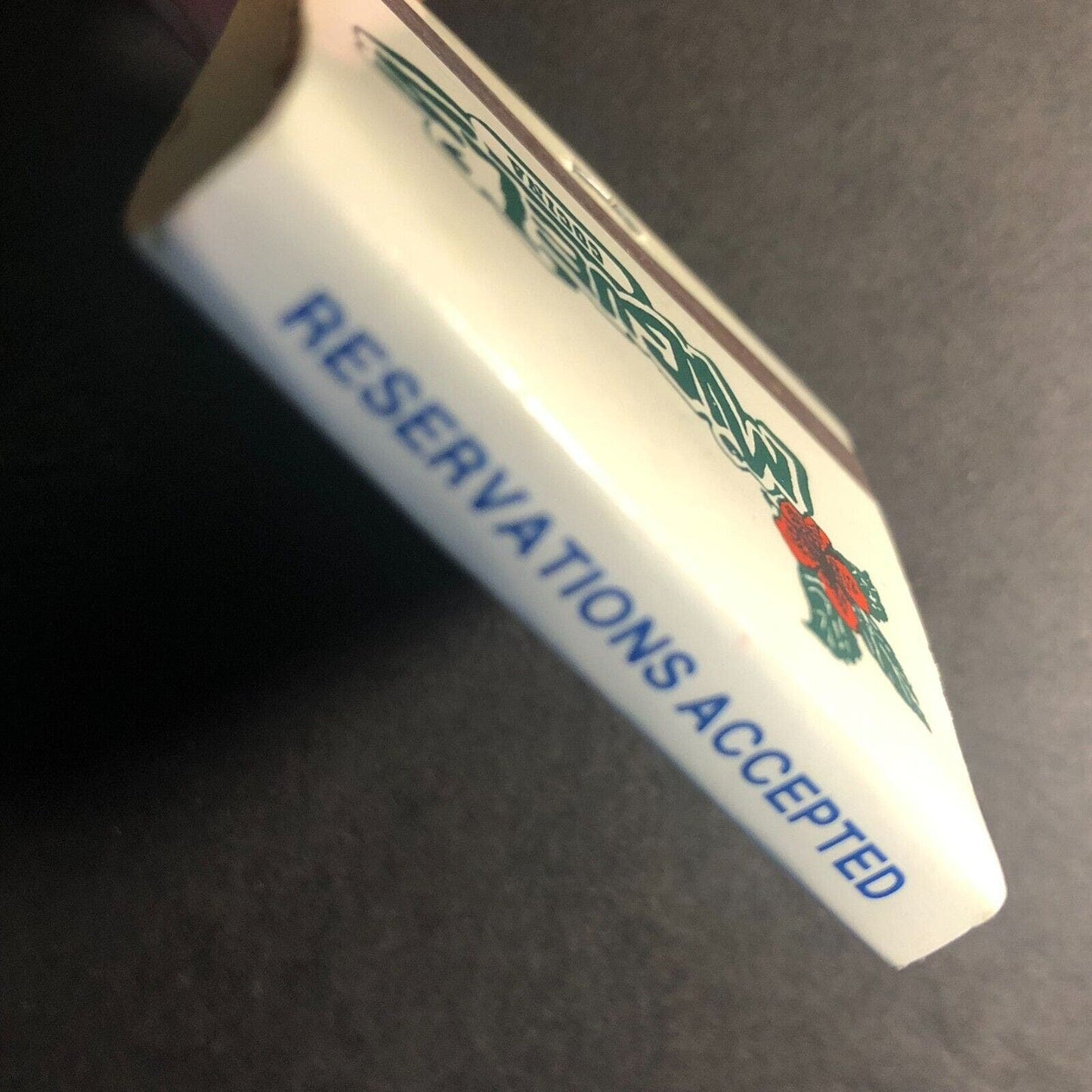 Brigantine Seafood / Miguel's Restaurant Mostly Full (-4) Matchbook c1980's VGC