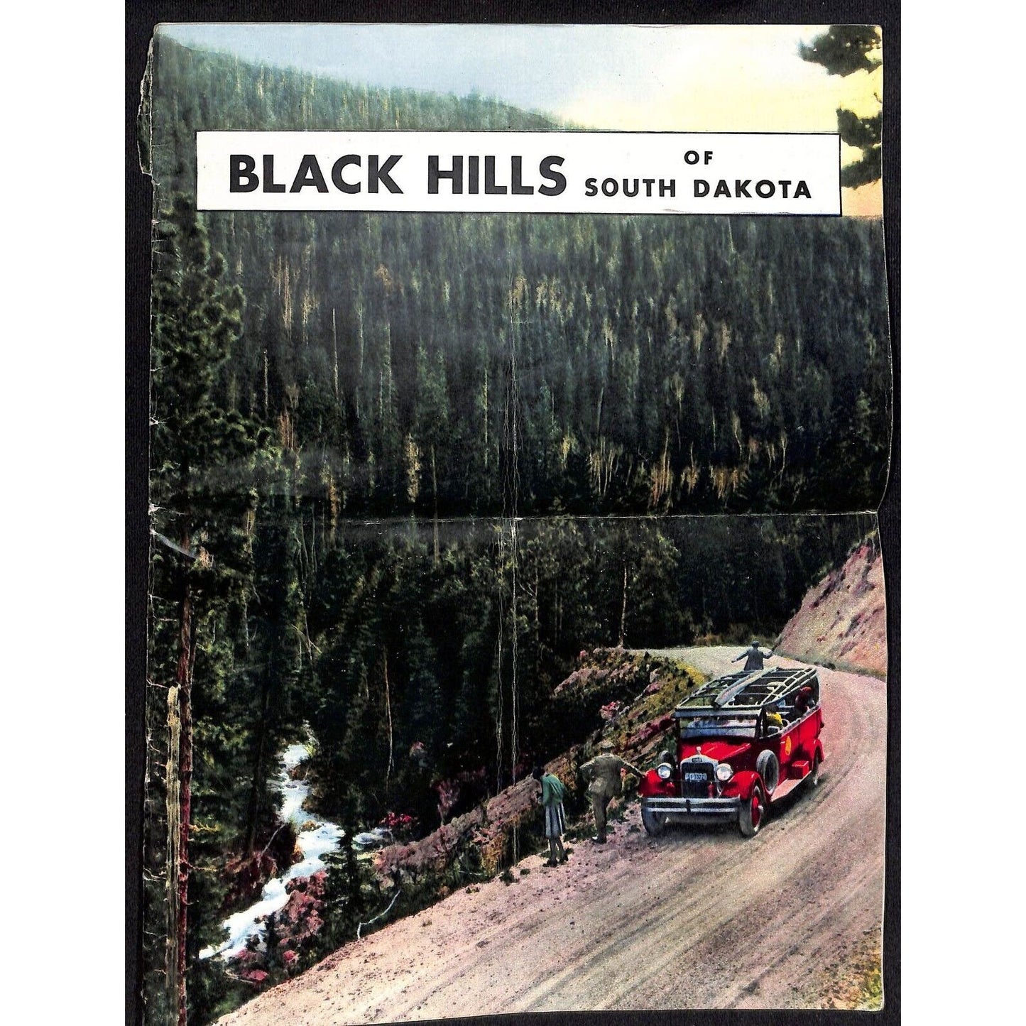 1932 "Black Hills of South Dakota" Large Pictorial Tourist Magazine 30pp Scarce