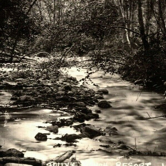 1923 "Tally's Ranch Resort Little Creek Canyon California" PPC Postcard
