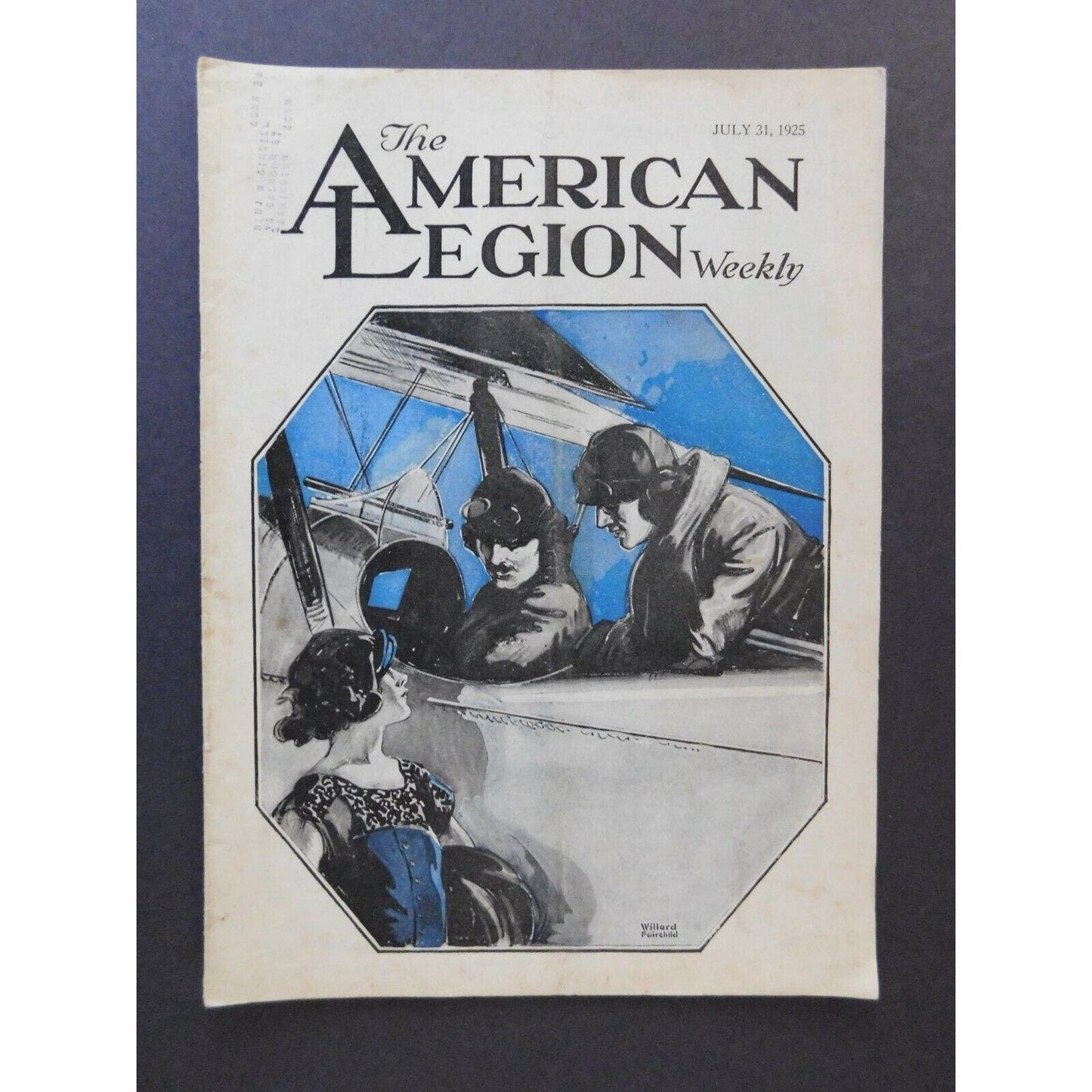 "The American Legion Weekly" July 31 1925 - 18 pgs.