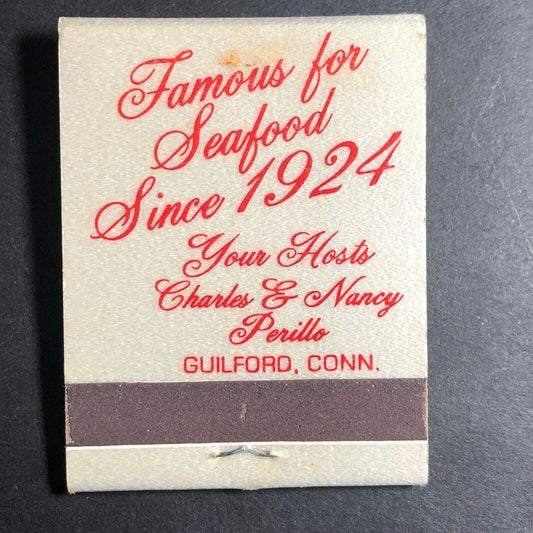 1970's-80's Full Matchbook - "Bernice's Restaurant" Lobster Guilford, CT