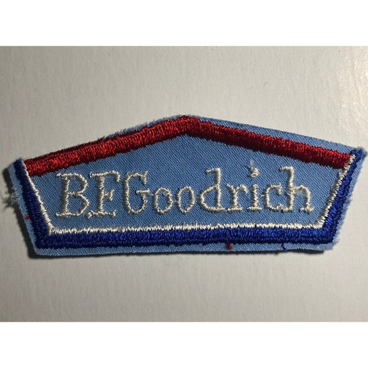 BF Goodrich Vintage Embroidered Patch (Red Top) c1970's VGC