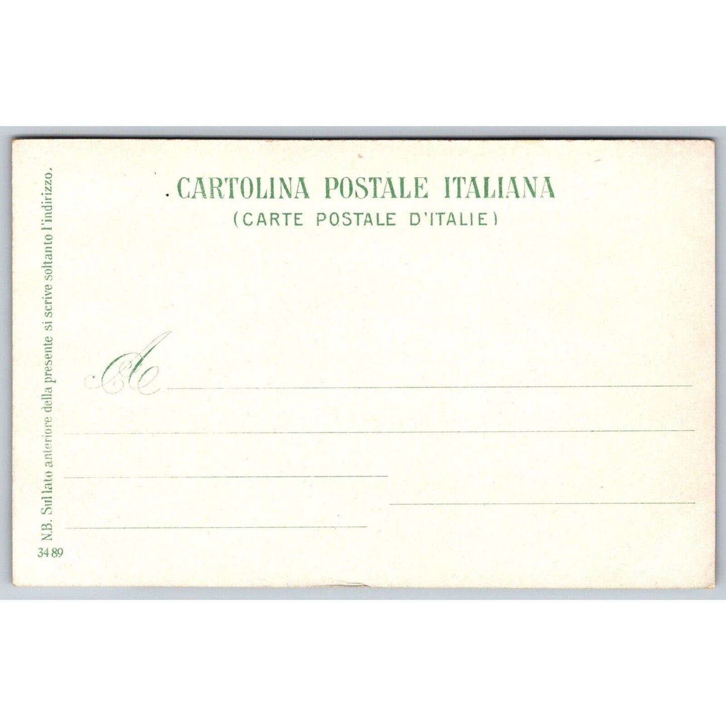 Italian Postcard Pesto The Temple of Cered 1901-1907 NP VGC