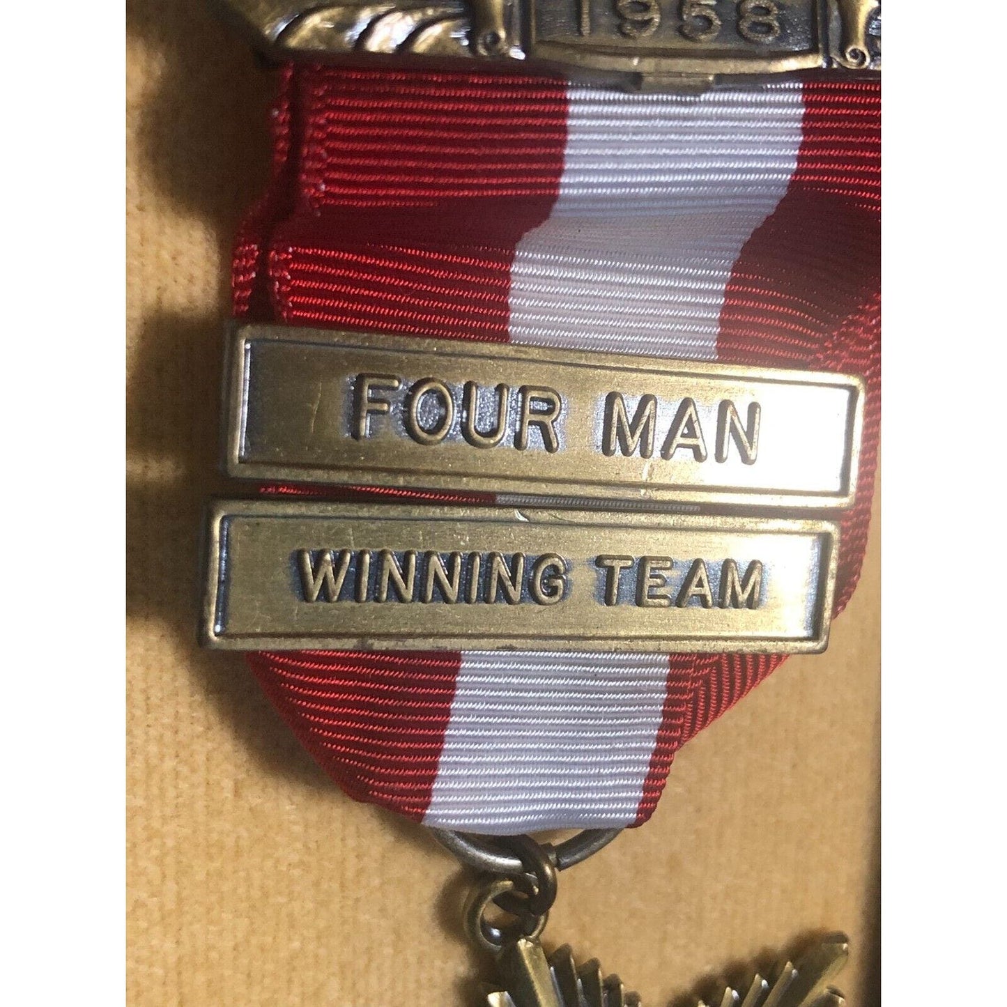 1958 Northwest Sportsmen's Four Man Winning Team Rifle Shooting Medal