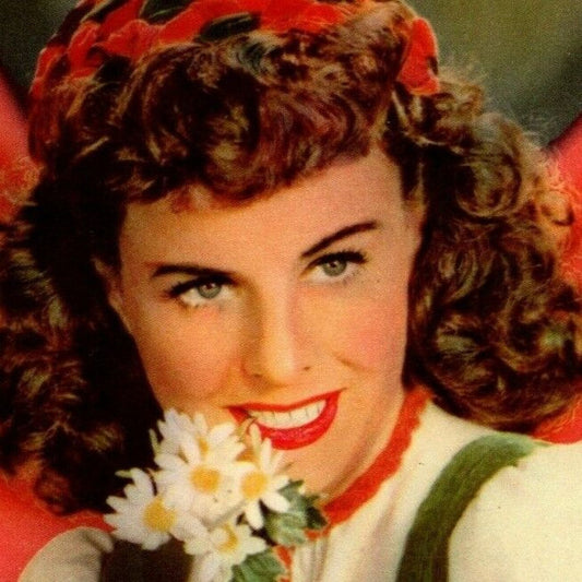 c1944 Paulette Goddard Vintage Postcard Ken Prag Collection -VGC - Unposted