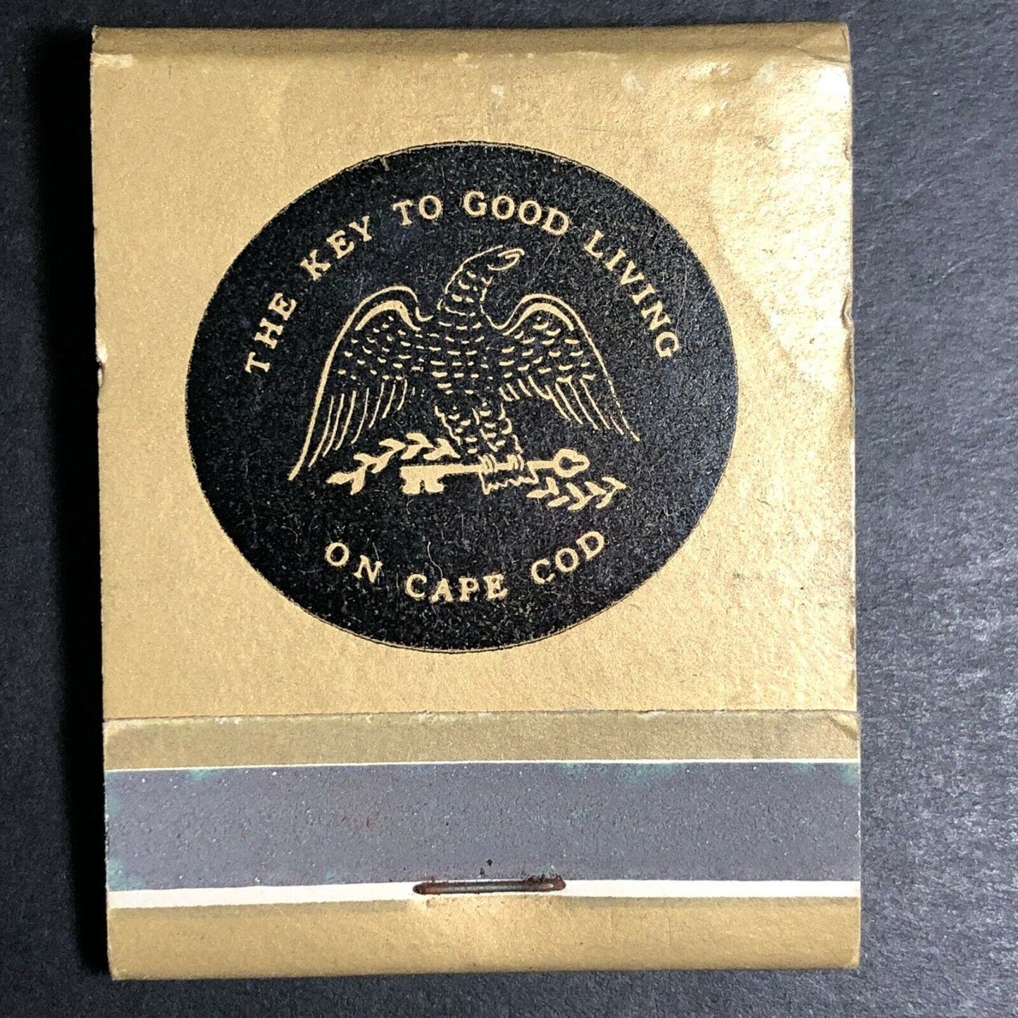 Scarce 1950's-60's Full Matchbook "Beach 'N Towne" Resort Motel Cape Cod, MA