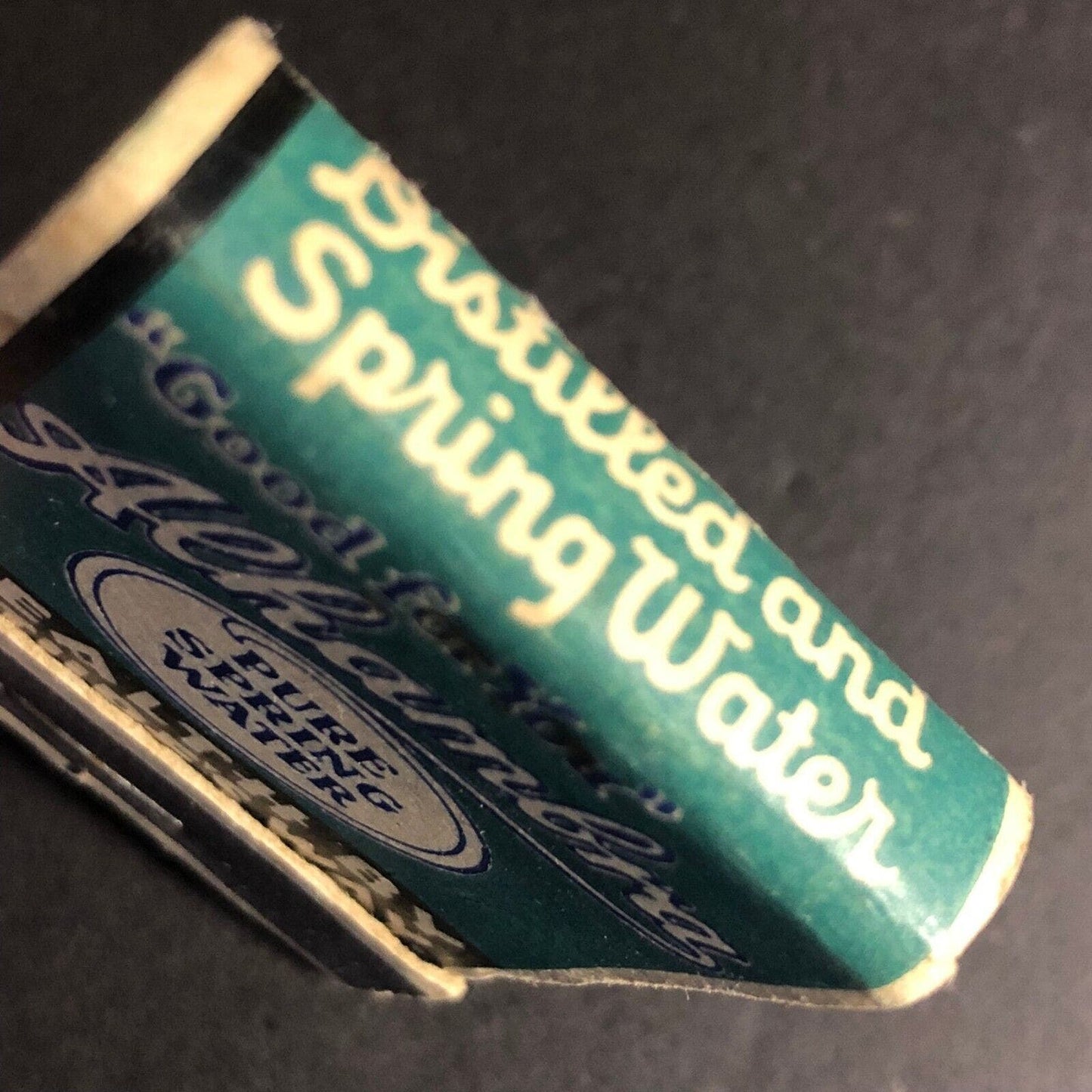 Alhambra Pure Spring Water California Matchbook c1940's 20-Str VGC Very Scarce