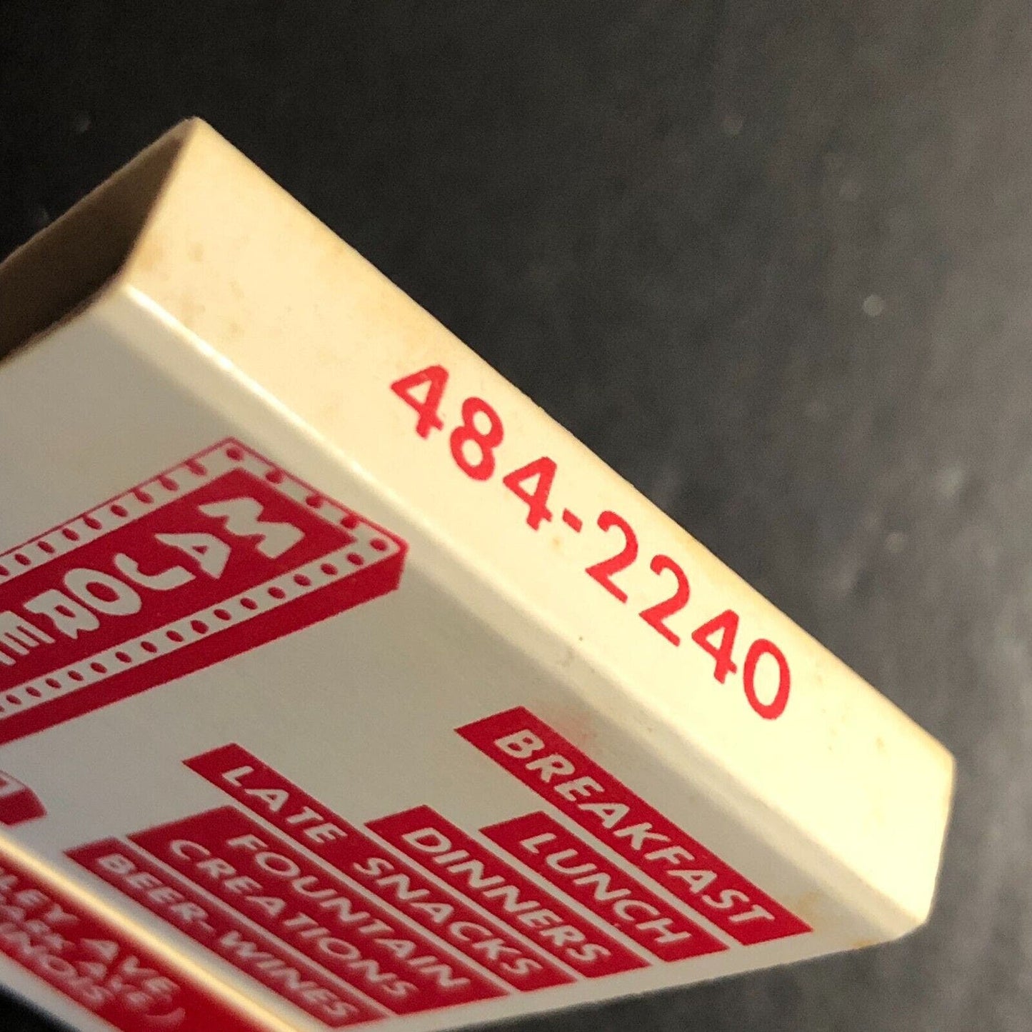 Majorette Restaurant Berwyn, IL Full Matchbook c1974-79 VGC Scarce
