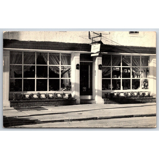 Henry W. Johnson Flower Store Philadelphia PM 1955 RPPC* Advertising Postcard