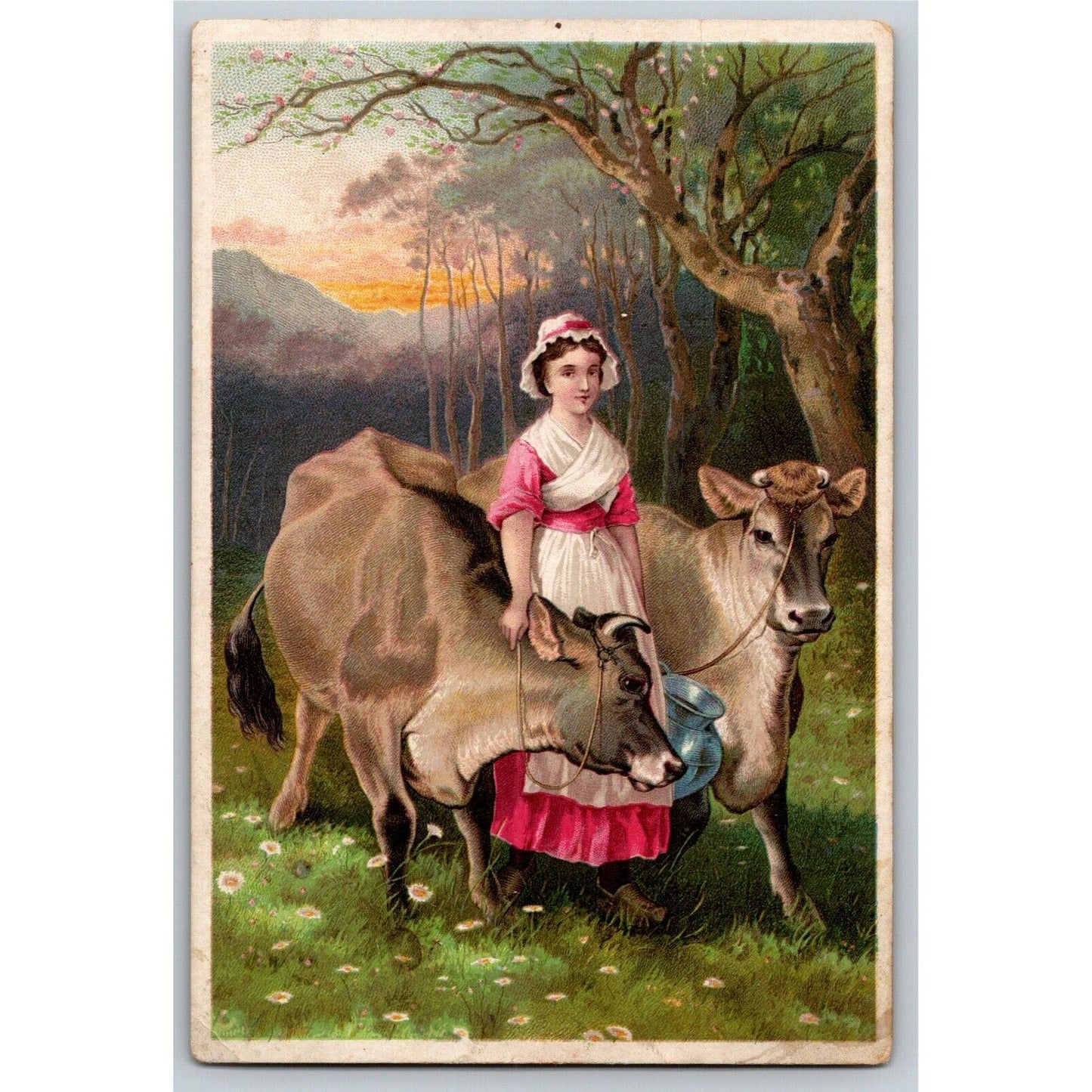 Dr. Jayne's / Jersey Cow / L. E. Sale, Richmond, VA - Victorian Trade Card