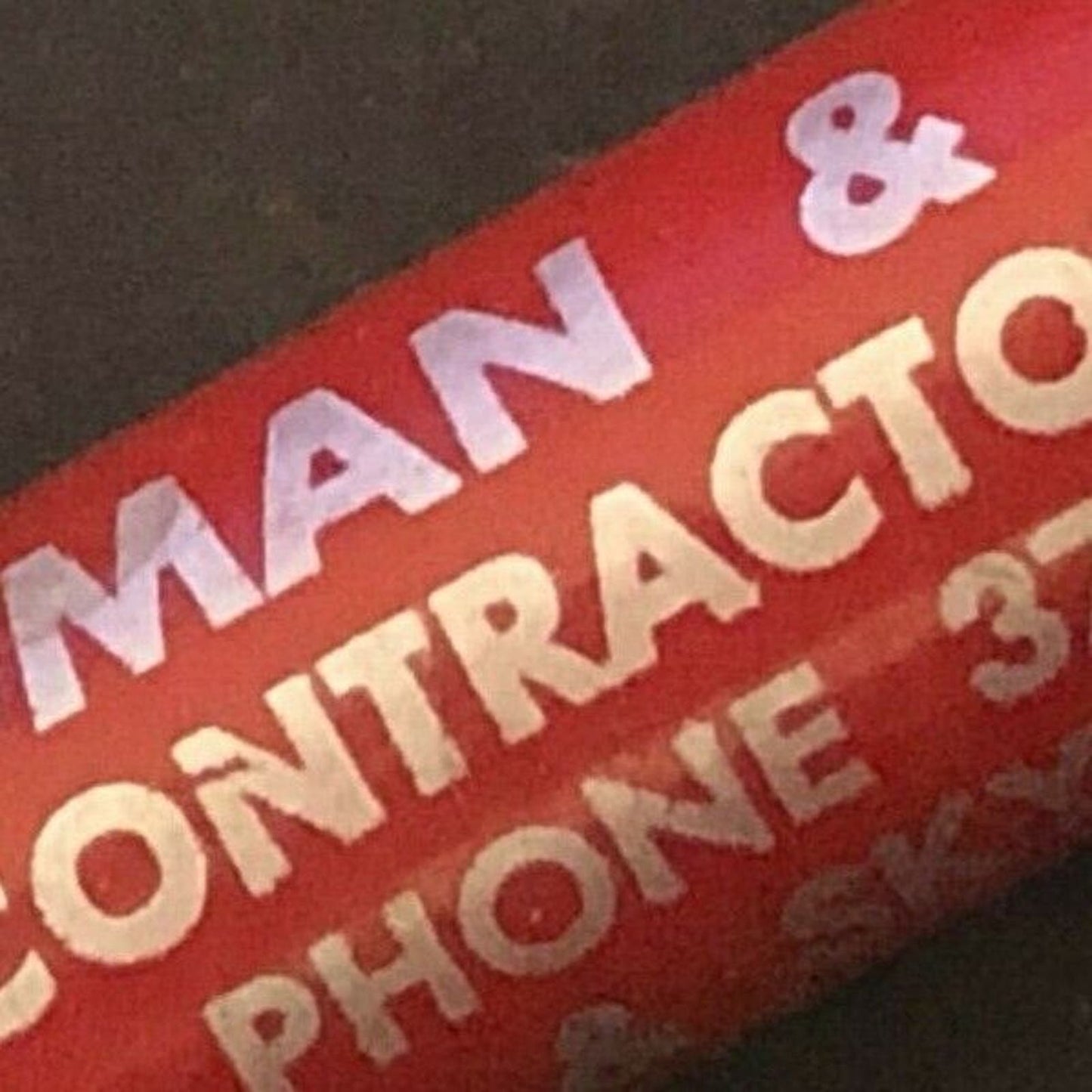c1950's-60's "Herdman & Son Contractors" Atchison, KS Mech. Advertising Pencil