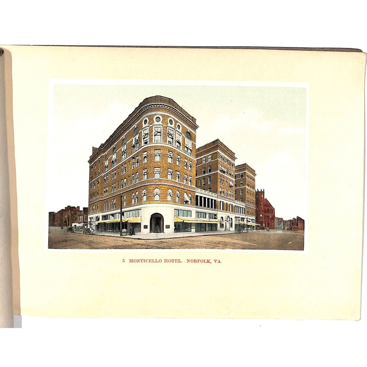 Album of Norfolk, VA and Historical Vicinity Pictorial Souvenir SC Book c1900-10